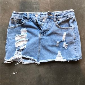 Jean Skirt